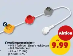 PENNY Verlängerungskabel Angebot