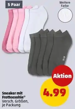 PENNY Sneaker mit Frotteesohle Angebot
