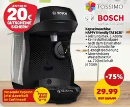 PENNY BOSCH Kapselmaschine HAPPY friendly TAS102E Angebot