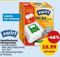 PENNY swirl Staubfilterbeutel Jahrespackung Angebot