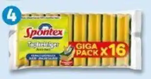 PENNY Spontex Reinigungshelfer im Giga-Pack Topfreiniger Angebot