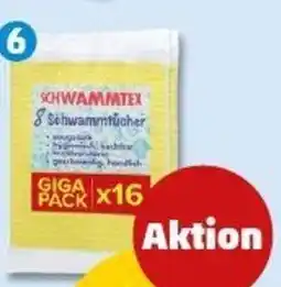 PENNY Spontex Reinigungshelfer im Giga-Pack Schawammtucher Angebot