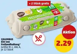 PENNY COLUMBUS Eier aus Freilandhaltung Angebot