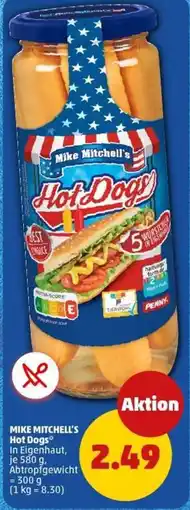 PENNY MIKE MITCHELL'S Hot Dogs Angebot