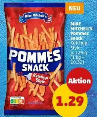 PENNY MIKE MITCHELL'S Pommes Snack Angebot
