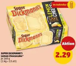 PENNY SUPER DICKMANN'S Lemon Cheesecake Angebot