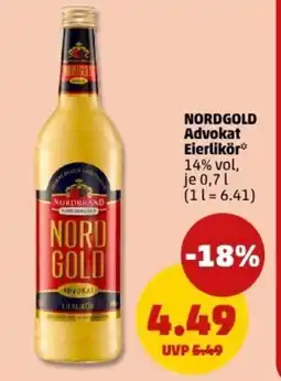 PENNY NORDGOLD Advokat Eierlikör Angebot