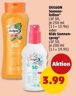 PENNY DULGON Sonnen- lotion oder Kids Sonnen- spray Angebot