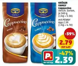 PENNY KRÜGER FAMILY Cappuccino Angebot