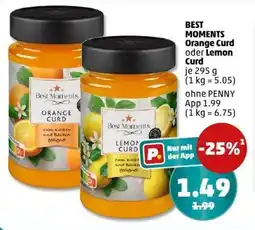 PENNY BEST MOMENTS Orange Curd oder Lemon Curd Angebot
