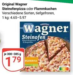 Globus Original Wagner Steinofenpizza oder Flammkuchen Angebot