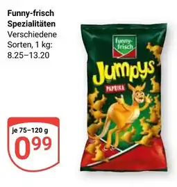 Globus Funny-frisch Spezialitäten Angebot
