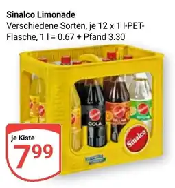 Globus Sinalco Limonade Angebot