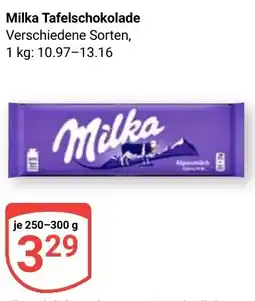 Globus Milka Tafelschokolade Angebot