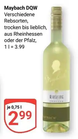 Globus Maybach DQW Angebot