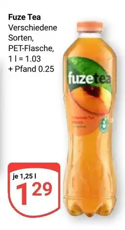Globus Fuze Tea Angebot