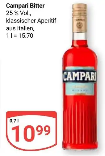 Globus Campari Bitter Angebot