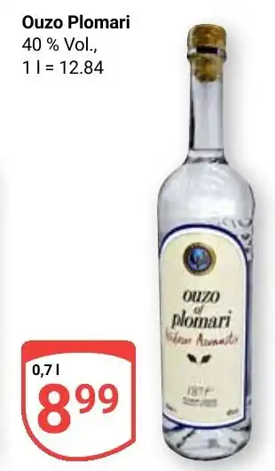 Globus Ouzo Plomari Angebot