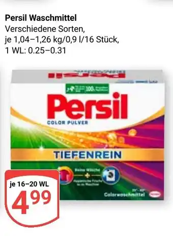 Globus Persil Waschmittel Angebot