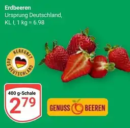 Globus Erdbeeren Angebot