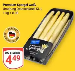 Globus Premium Spargel weiẞ Angebot
