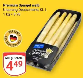 Globus Premium Spargel weiẞ Angebot