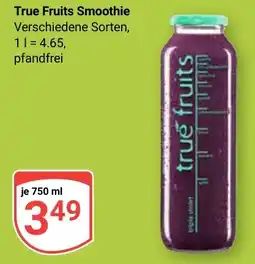 Globus True Fruits Smoothie Angebot