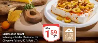 Globus Schafskäse pikant Angebot