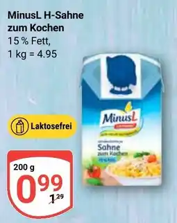 Globus MinusL H-Sahne zum Kochen Angebot