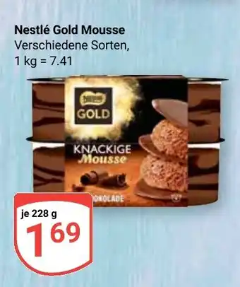 Globus Nestlé Gold Mousse Angebot