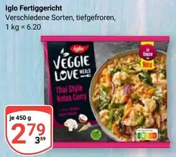 Globus Iglo Fertiggericht Angebot