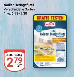 Globus Nadler Heringsfilets Angebot