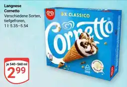Globus Langnese Cornetto Angebot