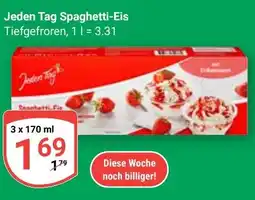 Globus Jeden Tag Spaghetti-Eis Angebot