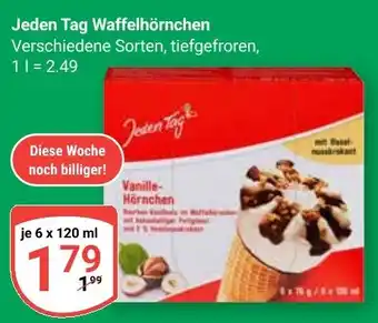 Globus Jeden Tag Waffelhörnchen Angebot
