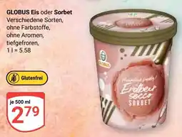 Globus GLOBUS Eis oder Sorbet Angebot