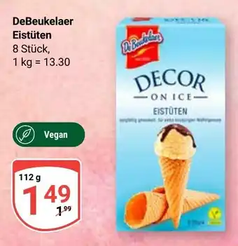 Globus DeBeukelaer Eistüten Angebot