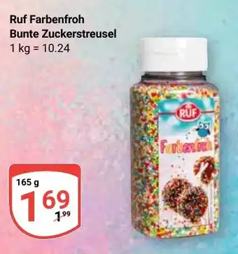 Globus Ruf Farbenfroh Bunte Zuckerstreusel Angebot