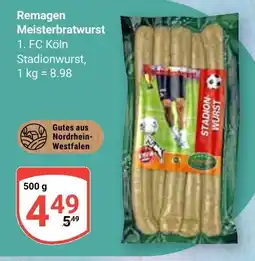 Globus Remagen Meisterbratwurst Angebot