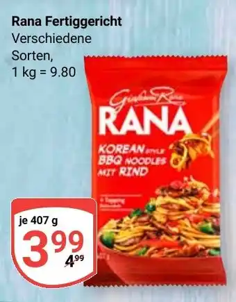 Globus Rana Fertiggericht Angebot