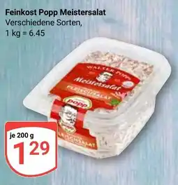 Globus Feinkost Popp Meistersalat Angebot