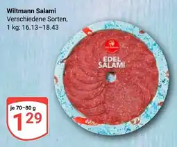 Globus Wiltmann Salami Angebot