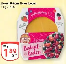 Globus Lieken Urkorn Biskuitboden Angebot