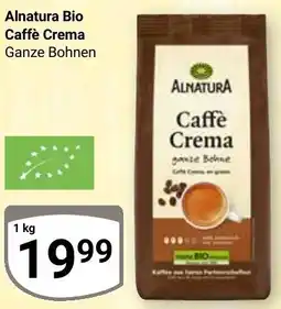 Globus Alnatura Bio Caffè Crema Angebot