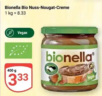 Globus Bionella Bio Nuss-Nougat-Creme Angebot