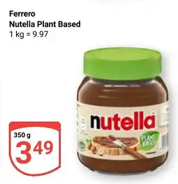 Globus 1 Nutella Plant Based Angebot