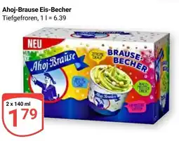 Globus Ahoj-Brause Eis-Becher Angebot