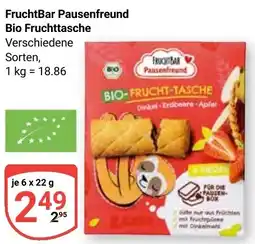 Globus FruchtBar Pausenfreund Bio Fruchttasche Angebot