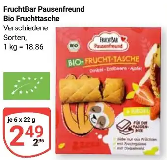 Globus FruchtBar Pausenfreund Bio Fruchttasche Angebot