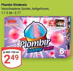 Globus Plombir Kindereis Angebot